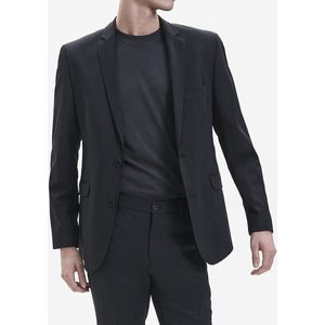 Sunwill Heren colbert 2015-2722 modern fit | Antraciet | polyester/wol/elastaan | Maat 50
