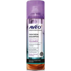 Droogshampoo Prachtig Volume AVEO | 1x 200 ml | Vegan Droogshampoo UV-bescherming - Droogshampoo met Bamboe-extract - Voor alle haartypes