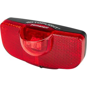Busch + Müller 4D-Toplight Batterij Achterlicht permanent, zwart/rood