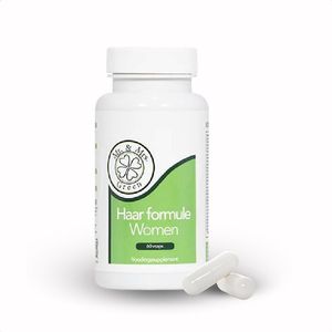 Mr and Mrs Green - Haar Formule Vrouw - Biotine & Zink Supplement - Voor Sterk Haar, Huid & Nagels - 60 Capsules