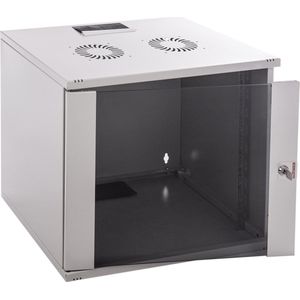 RackMatic - Rack19 wandmontage 09U F400 RackMatic SOHORack DIY wit