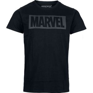 Marvel Marvel - Logo Heren T-shirt - zwart - S