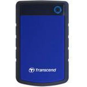 Transcend - StoreJet 25H3P - Externe Harde Schijf - Navy Blue - 1TB - USB 3.1 Gen 1