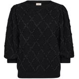 Freequent - Fqsafri Pullover - Zwart - Trui