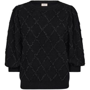 Freequent - Fqsafri Pullover - Zwart - Trui