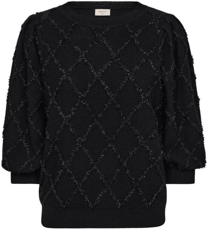 Freequent - Fqsafri Pullover - Zwart - Trui