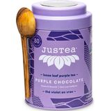 Purple Chocolate-Justea-Losse thee-Chocola-Fairtrade-Kado