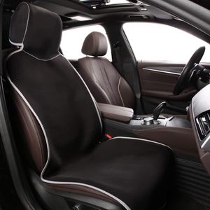 Autostoelhoezen voorstoelen neopreen, universele waterdichte autostoelhoes, beschermhoes, stoelbekleding voor de auto, zwart (universele pasvorm)
