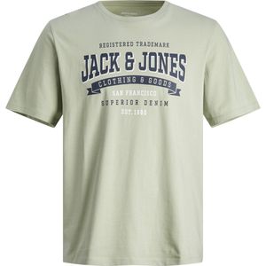 JACK&JONES JUNIOR JJELOGO TEE SS O-NECK 2 COL SS24 SN MNI Jongens T-shirt - Maat 128