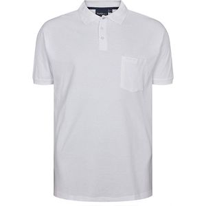 North 56°4 Polo's | Wit | 5XL | 2-Pack | 3 Knopen