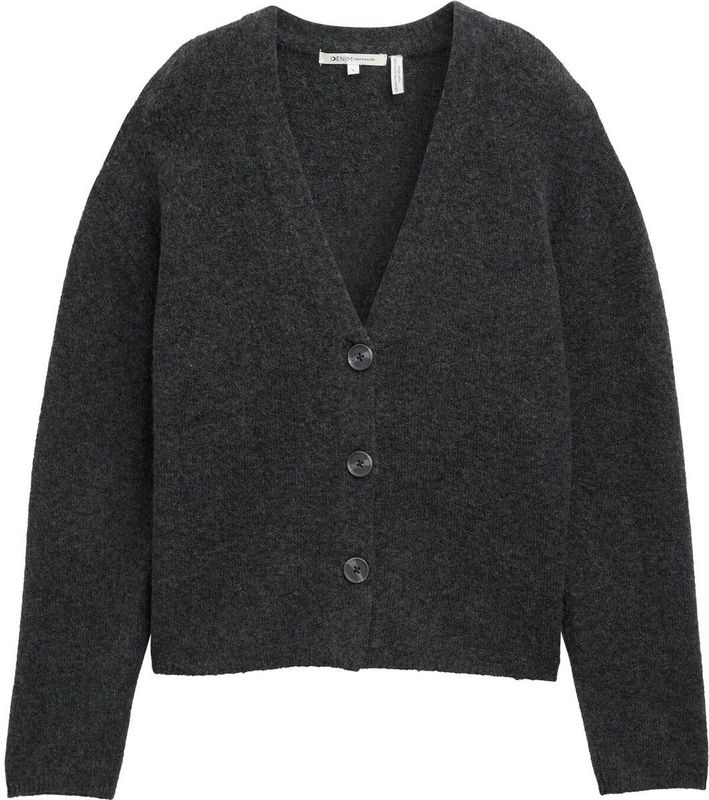 Tom Tailor - Cardigan - Zacht - V-hals - Regular Fit