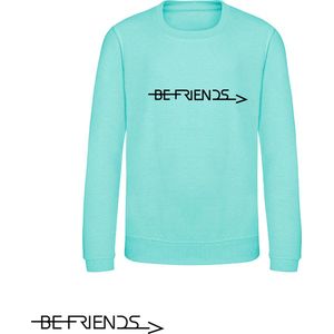 Be Friends Sweater - Be Friends - Kinderen - Mint groen - Maat 3-4 jaar