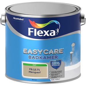 Flexa Easycare Muurverf - Badkamer - Mat - Mengkleur - F8.12.71 - 2,5 liter