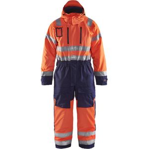 Blaklader Winteroverall High Vis 6763-1977 - High Vis Oranje/Marineblauw - D120