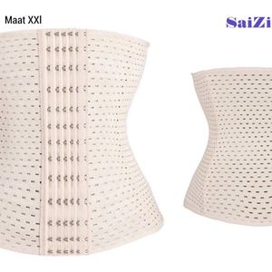 Saizi beige /Waist Trainer - XXL - Buik Korset Belt - Body Shaper Trimmer Corset Band - Shapewear