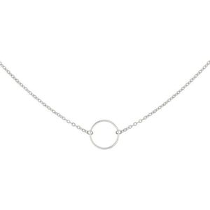 Mint15 Ketting Infinity Ring - Zilver RVS/Stainless Steel