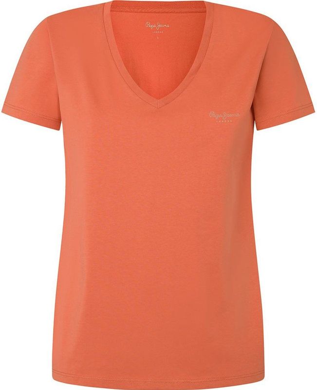 Pepe Jeans - Fiore - T-shirt - Katoen - V-hals
