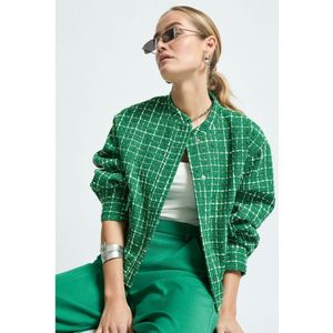 Minus Mijana Jacket Jassen Dames - Zomerjas - Groen - Maat 36