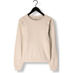 Ruby Tuesday Timothee Sweat Top With Shoulder Detail Truien & vesten Dames - Sweater - Hoodie - Vest- Creme - Maat 42
