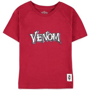 Marvel Spider-Man - Venom Kinder T-shirt - Kids 134 - Rood