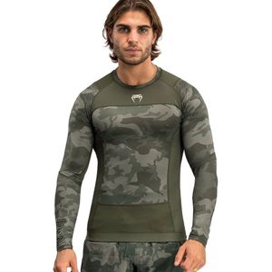 Venum G-Fit Air Rash Guard L/S Army Camo - S