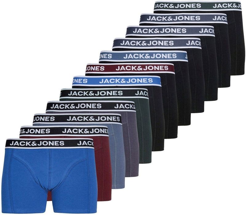 Jack & Jones - JACTROY - Boxershorts - Multicolor - 12-pack