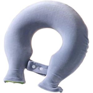 Warmwaterkruik - U-vormige warmwaterkruik - inhoud 800 ml - verwarmt de nek en schouders - verlicht nek- en schouderklachten - verdikte warmwaterkruik om de nek te hangen - warmwaterzak - benodigdheden voor herfst en winter