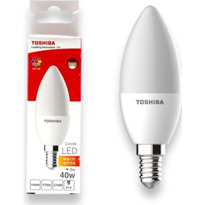 Toshiba 4713233150164 LED-lamp Warm wit 2700 K 5 W E14