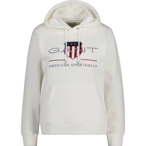 Gant Rel Archive Shield Capuchon Wit M Vrouw