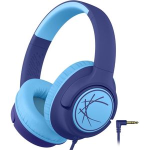 VELTRR® Koptelefoon Kinderen met Draad - Gaming Headset - Blauw