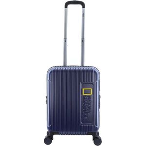 National Geographic Harde Koffer / Trolley / Reiskoffer - 55 cm (S) - Canyon - Blauw
