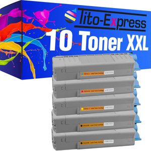 PlatinumSerie® 10 toner XXL alternatief voor Oki C610