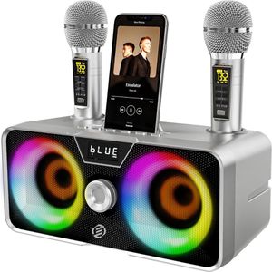 Equivera Karaoke Set voor Kinderen en Volwassenen - Karaokeset - Karaoke Set - Karaokesets - Karaoke Set Kinderen Volwassenen - Voor de Leukste Karaoke Avond!