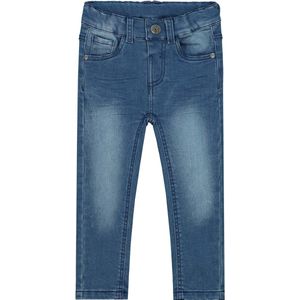 Prénatal Jeans Kinderen Jongens Maat 116 - Blauw Denim - Spijkerbroek Kinderen Jongens Slim Fit - Kinderkleding