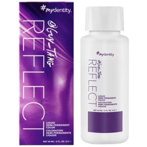 6SI Silver Iridescent Reflect Liquid Demi Collection