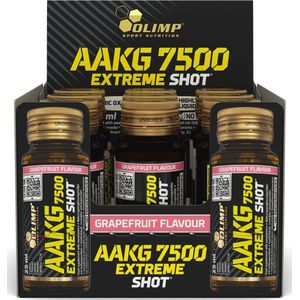 AAKG 7500 Extreme Shot - 9 ampullen - Grapefruit