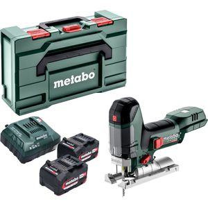 Metabo ST 18 LT 130 BL accudecoupeerzaag 18 V 130 mm borstelloos + 2x accu 4.0 Ah + lader + metabox