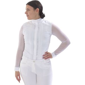 Dames wedstrijdshirt met lange mouwen Equiline Giosted