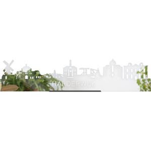 Standing Skyline Harderwijk Spiegel - 60 cm - Woondecoratie design - Decoratie om neer te zetten en om op te hangen - Meer steden beschikbaar - Cadeau voor hem - Cadeau voor haar - Jubileum - Verjaardag - Housewarming - Interieur - WoodWideCities