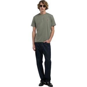 Replay - T-shirt - Sage Green - Jersey - Basique 30/1