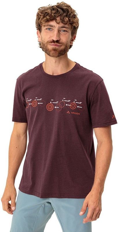 VAUDE - Heren Cyclist T-shirt - Ademend - Bewegingsvrijheid