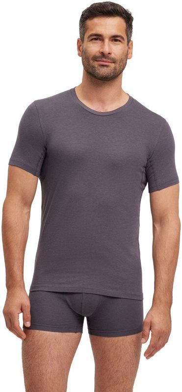 FALKE - Daily Climate Control - Onderhemd - Grijs - Sneldrogend Katoen