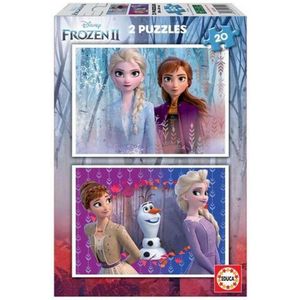 EDUCA - puzzel - 2 x 20 stuks - Frozen