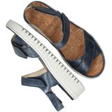 Waldlaufer - 955003 H-Willow - Sandalen - Donkerblauw - Extra Brede Leest