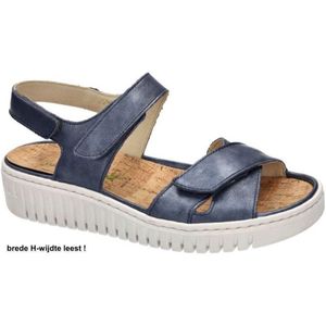 Blauw Dames Orthopedische sandalen Brede voeten Maat 38 kopen