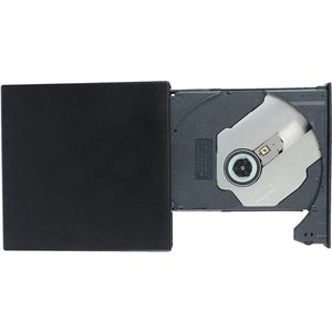 Externe Dvd-speler USB 2.0 Draagbaar Cd-vcd-station 24x Snelle Lezer - Plug-play Geluidsarm Stabiel Dvd-brander voor Laptop AIO .