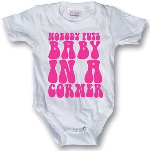 Hybris Kinder Nobodys Puts Baby In A Corner Body SH-13-15368-L56 White-6-12Monate