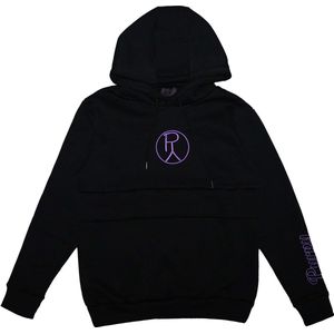 Purpy Hoodie Black L - hoodie - oversized - met grote zak - Purpy - trui met zak - super warm - extra comfortabel - designer hoodie - streetwear hoody - reis hoodie - Reizen - super zacht