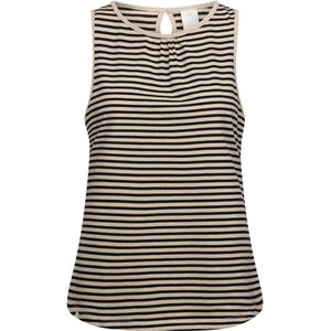 Trespass Damen Top Kelly Casual Vest Top Soft Stone Stripe-L