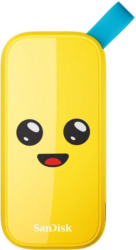 SanDisk - Portable SSD - 2TB - Geel - Externe SSD